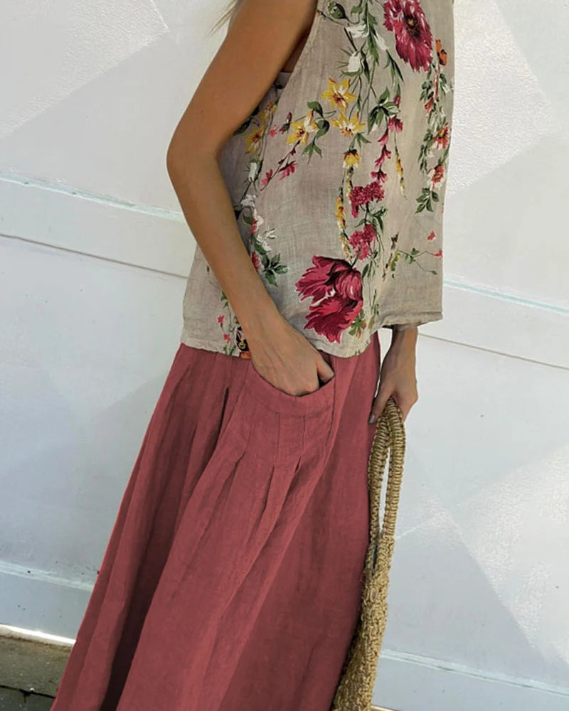 Senne | Elegate Top & Rok Set
