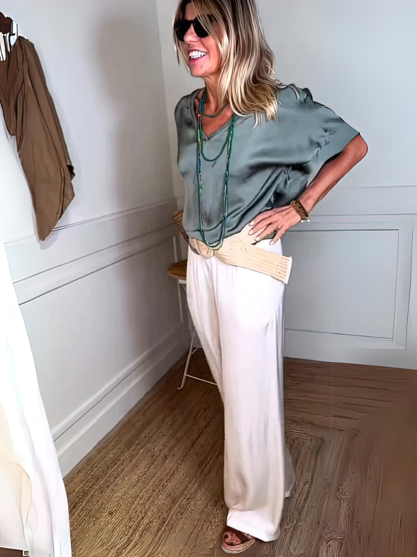 Xarissa | Comfy Set blouses en koordbroeken