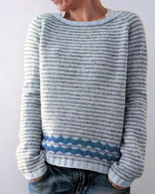 Leuma | Comfy trui in traditionele stijl