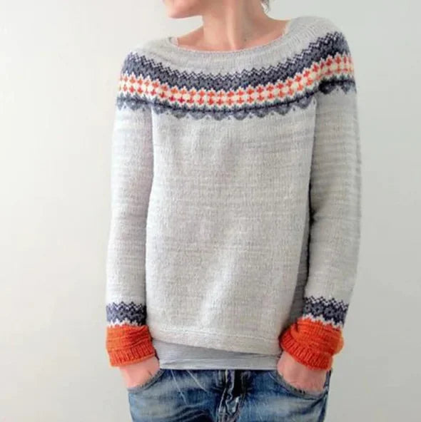 Leuma | Comfy trui in traditionele stijl