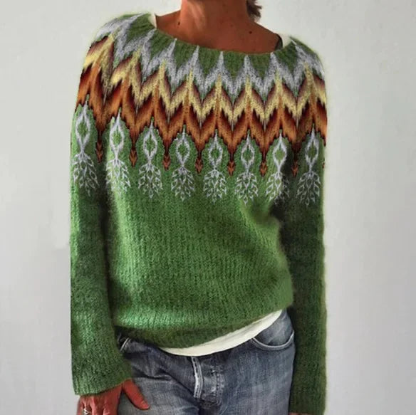Leuma | Comfy trui in traditionele stijl