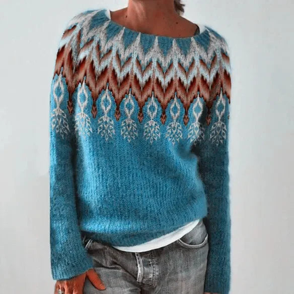 Leuma | Comfy trui in traditionele stijl