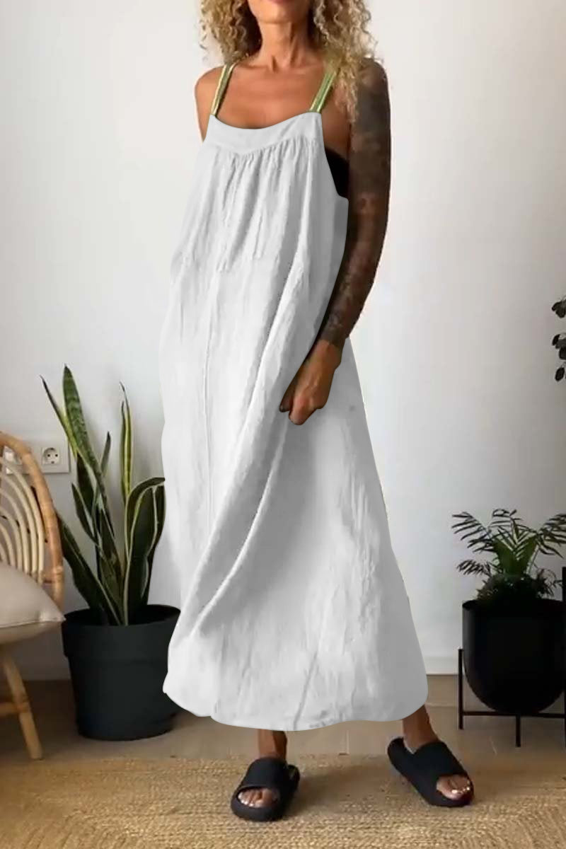Noë | Comfy losse jarretel jurk
