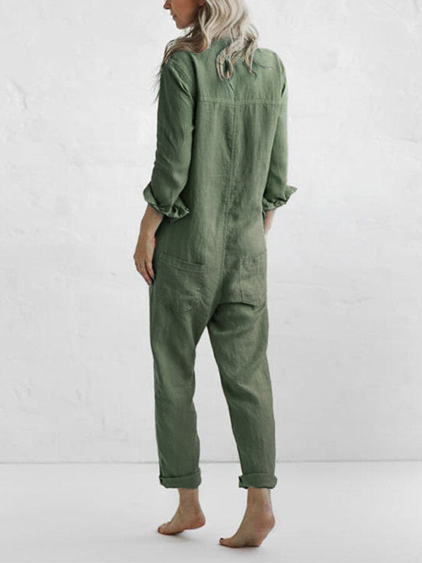 Mila | Comfortabele jumpsuit met volledige mouwen