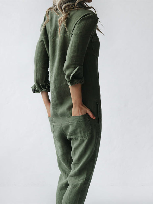 Mila | Comfortabele jumpsuit met volledige mouwen