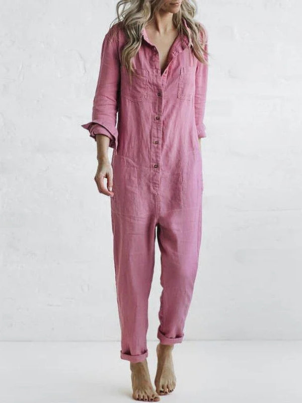 Mila | Comfortabele jumpsuit met volledige mouwen