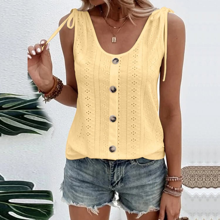 Saffra | Comfy Shirt met ronde hals