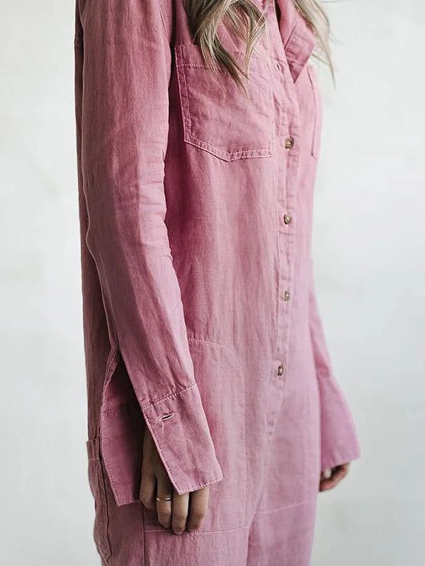Mila | Comfortabele jumpsuit met volledige mouwen