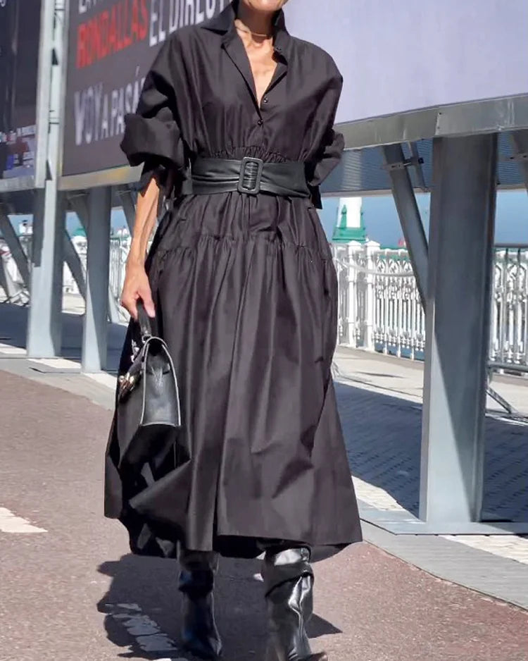 Renske | Comfy Jurk met riempje