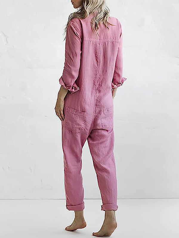 Mila | Comfortabele jumpsuit met volledige mouwen