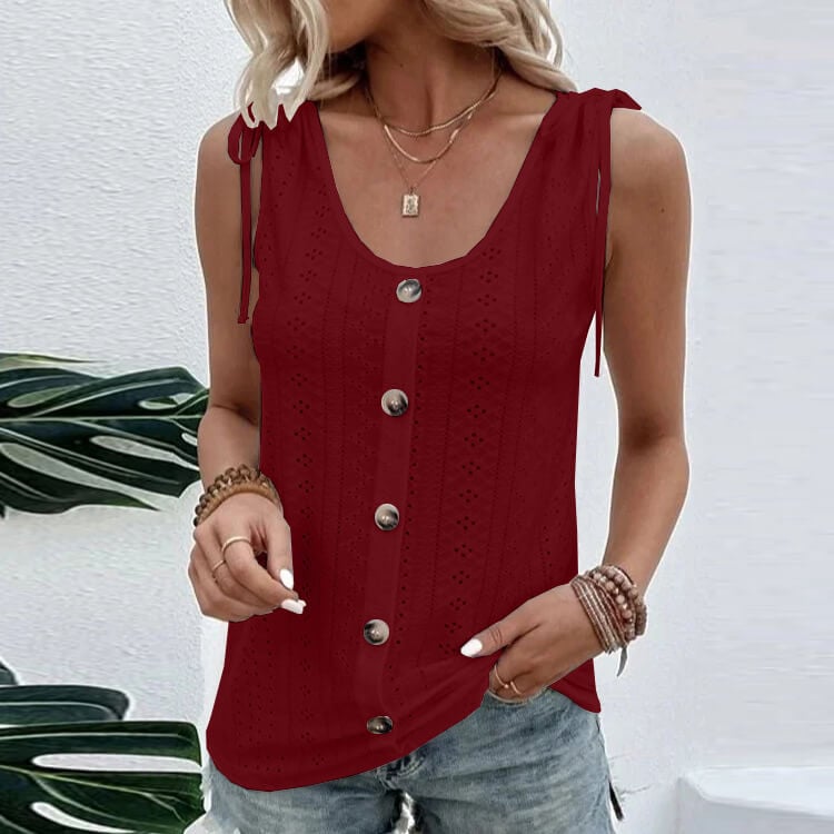 Saffra | Comfy Shirt met ronde hals