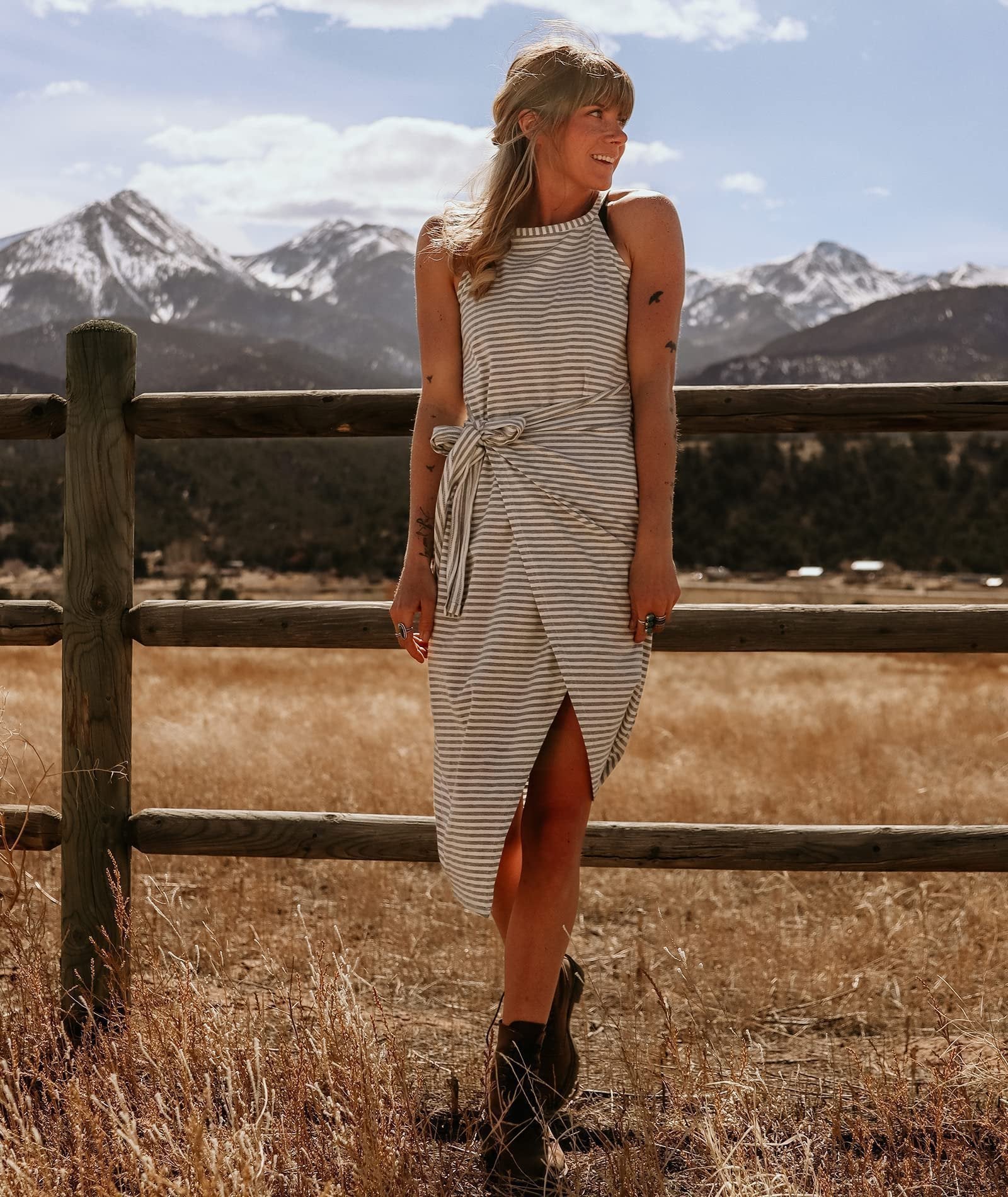 Saela | Comfy Mouwloze zomer jurk