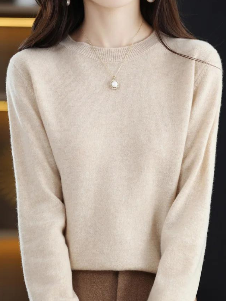 Merino | Comfy wollen trui met lange mouwen