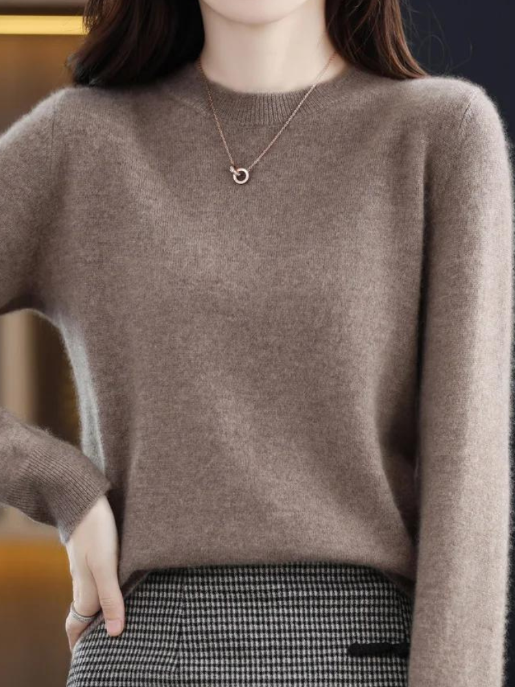Merino | Comfy wollen trui met lange mouwen