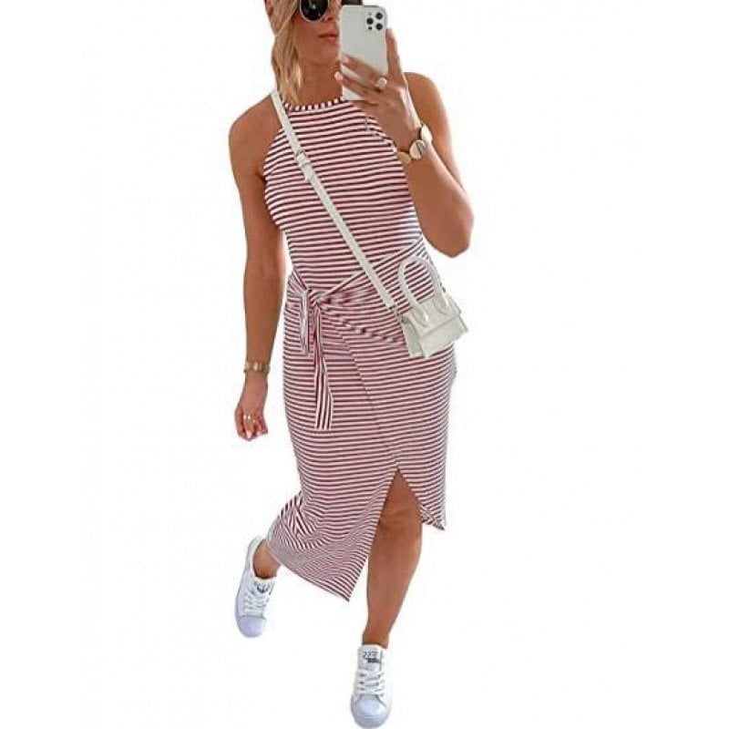 Saela | Comfy Mouwloze zomer jurk