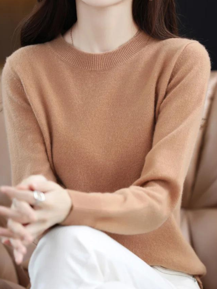Merino | Comfy wollen trui met lange mouwen