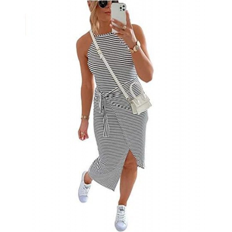 Saela | Comfy Mouwloze zomer jurk