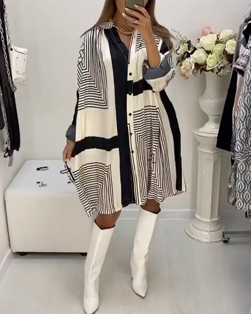Xyliana | Elegante Stijlvolle top met print