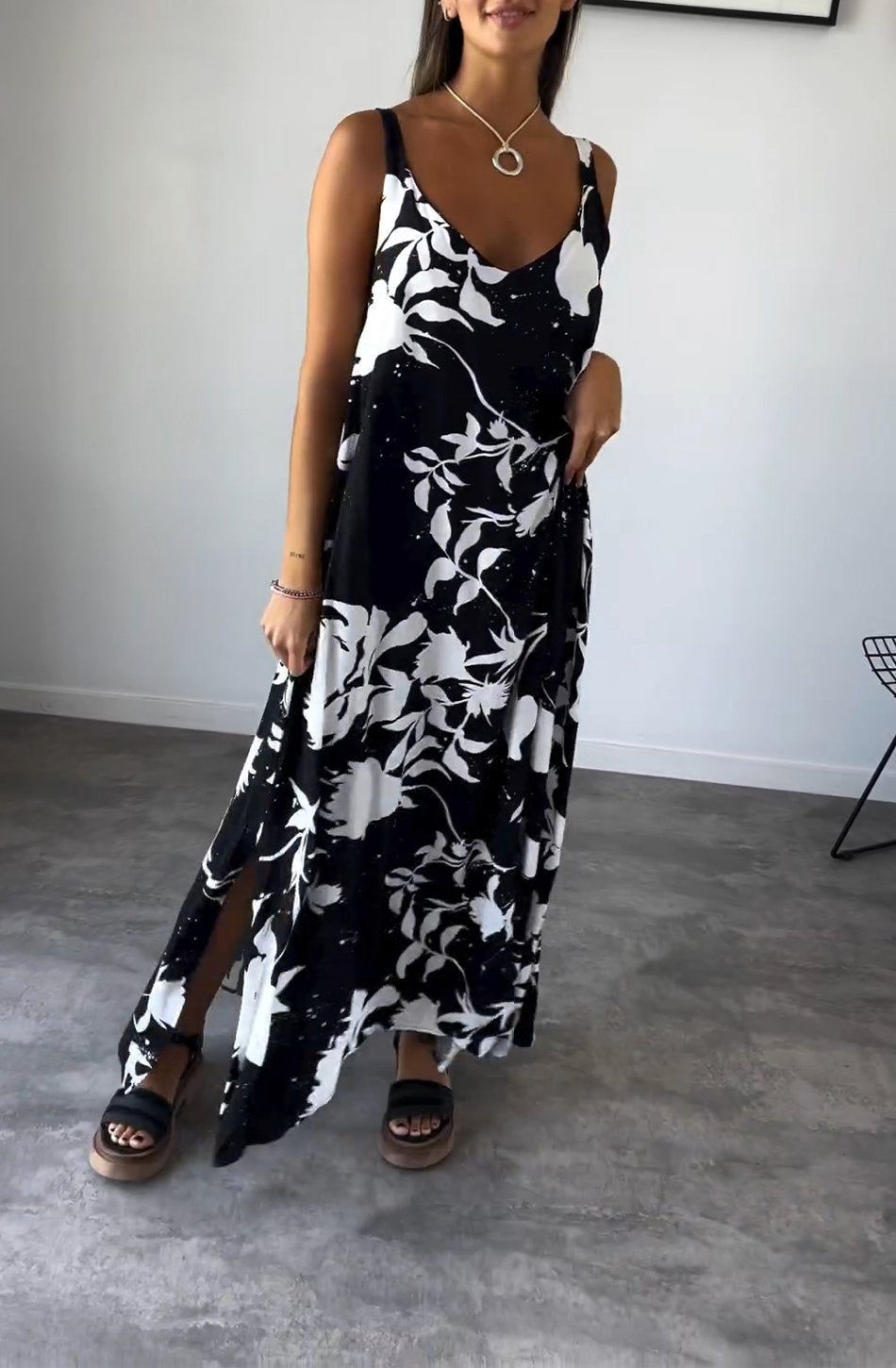 Elynn | Elegante Bloemetjes Jurk