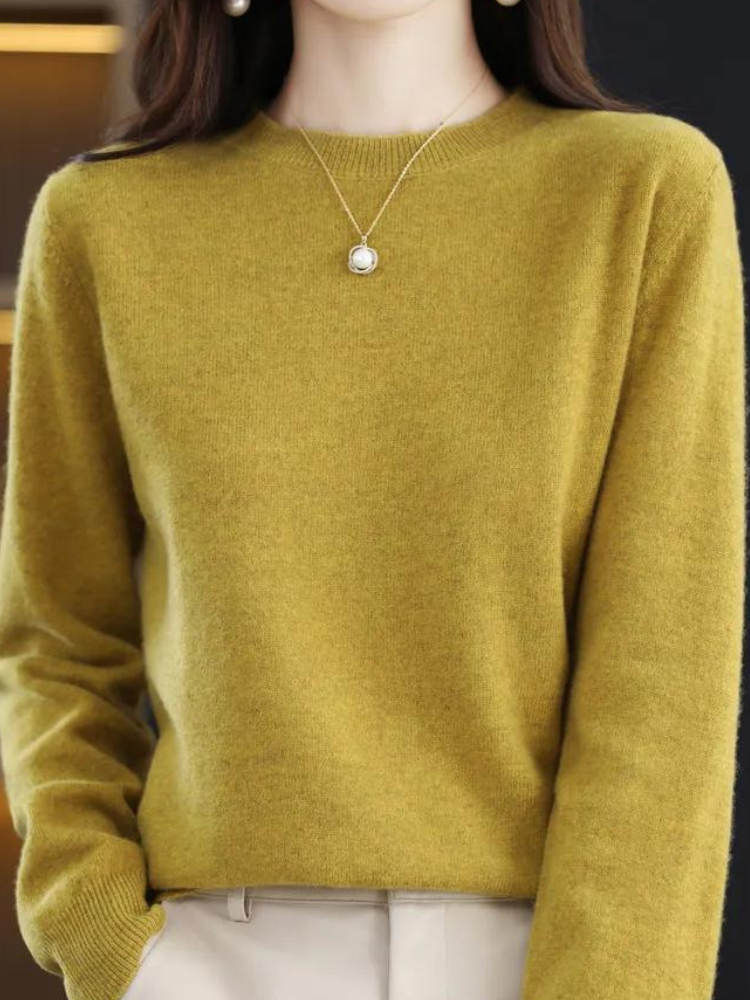Merino | Comfy wollen trui met lange mouwen