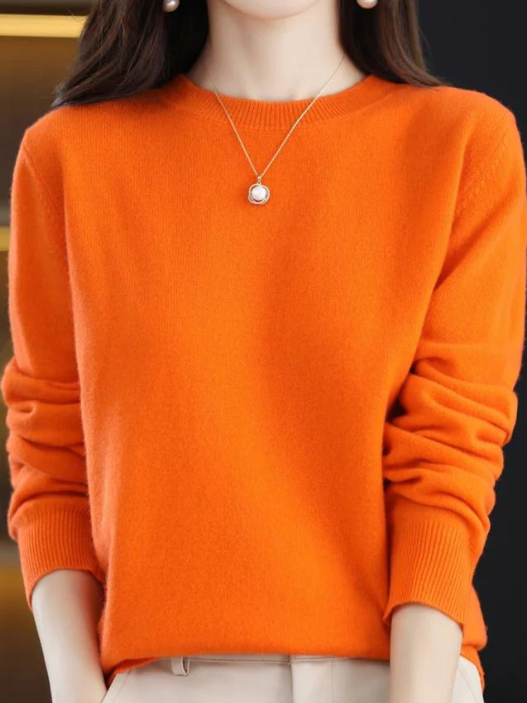 Merino | Comfy wollen trui met lange mouwen