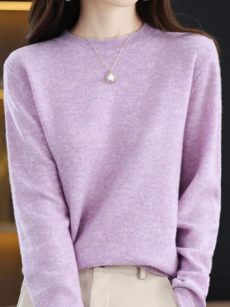 Merino | Comfy wollen trui met lange mouwen