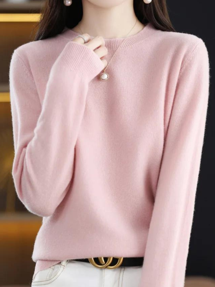 Merino | Comfy wollen trui met lange mouwen