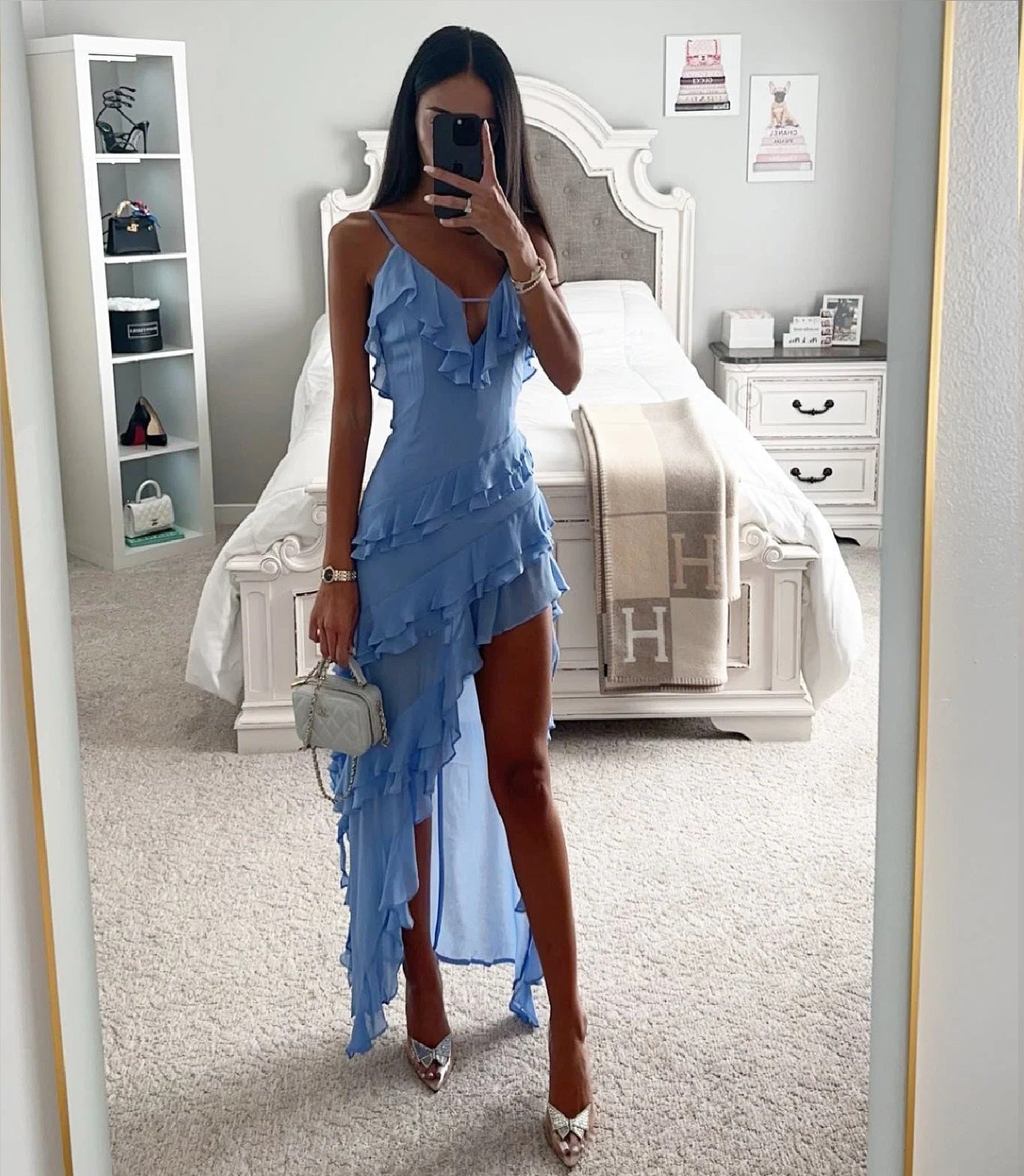 Marjolijn | Comfy Effen kleur jurk