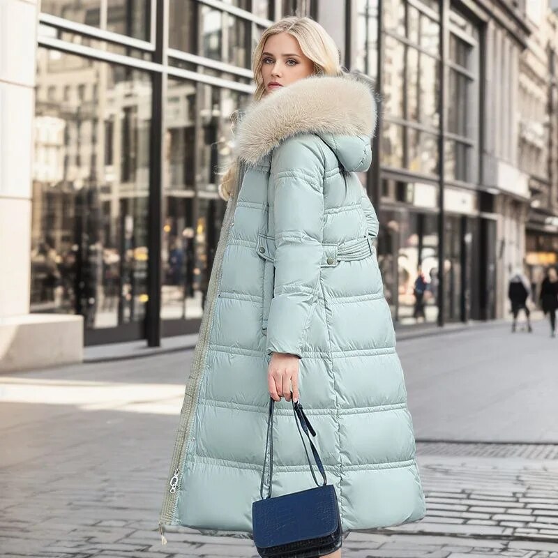 Eliane | Elegante Parka Lange Jas