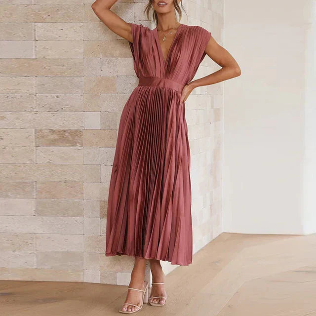 Zoe | Comfy Maxi-jurk met V-hals