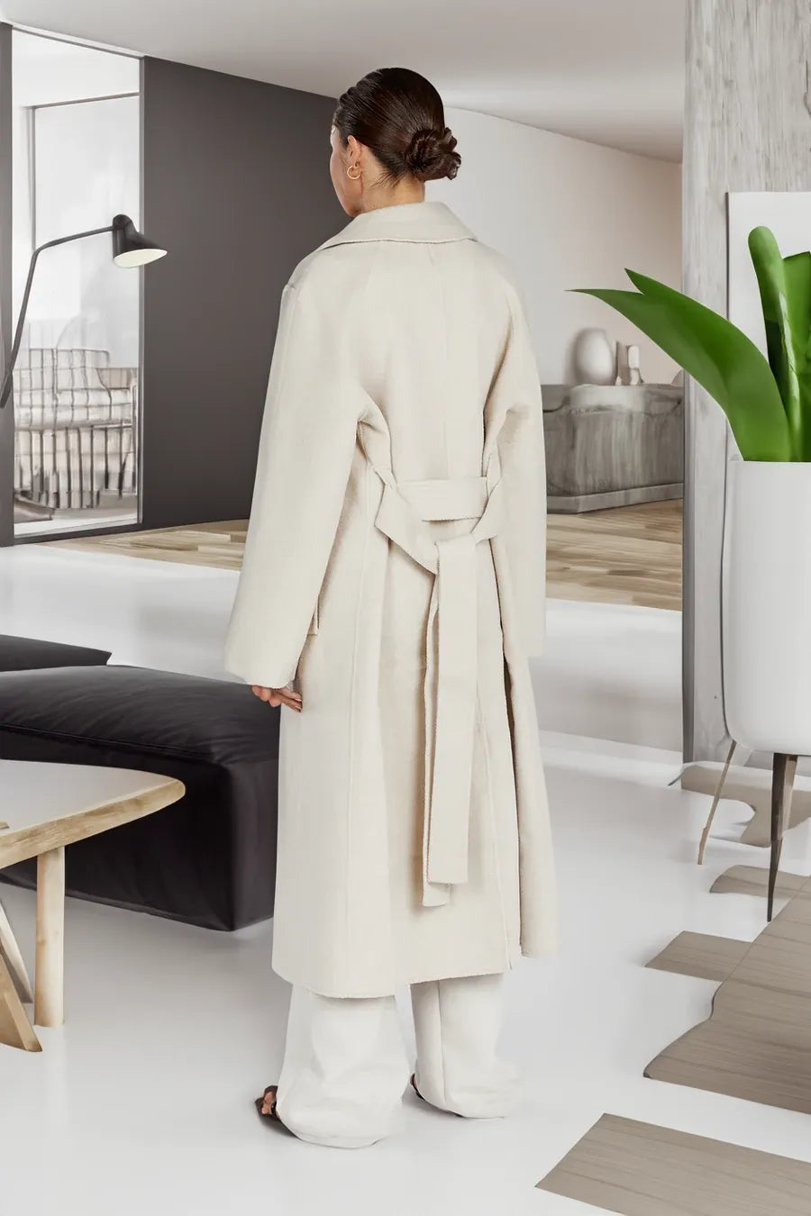 Milou - Trench Coat Maak size chart