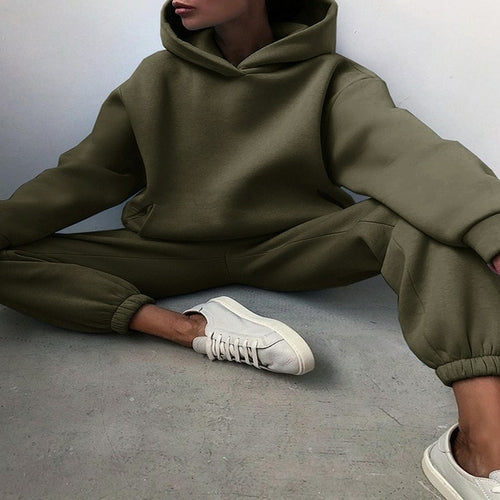 Essentiële Winter Hoodie Set