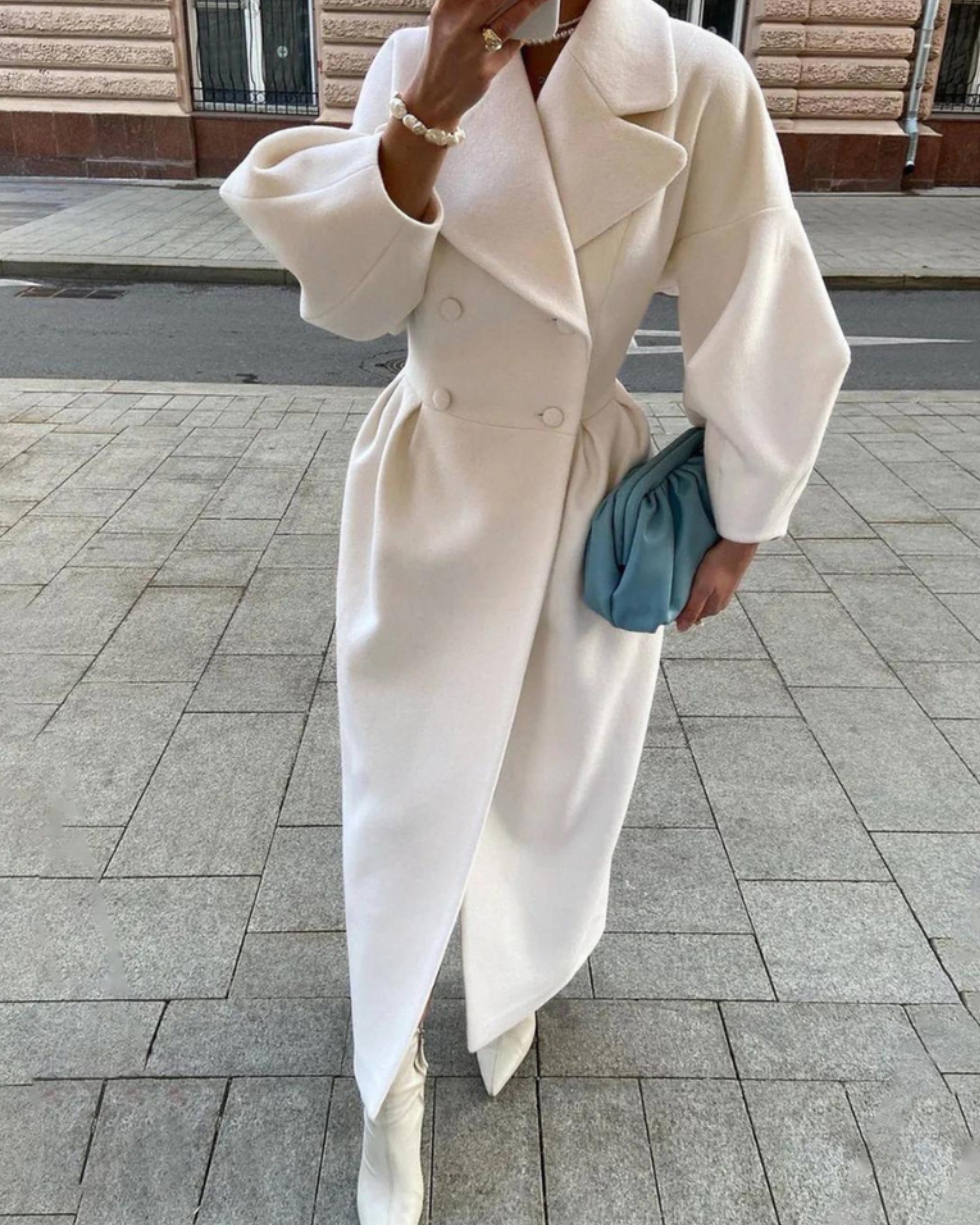 Eleganza  | Elegante Luxueuze Trench Coat