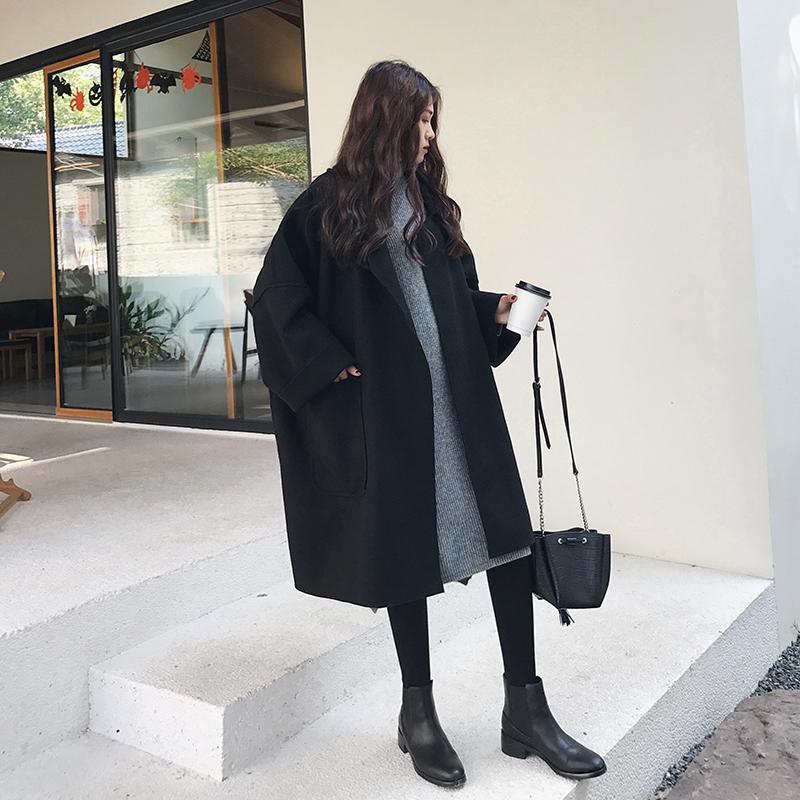 Cornelia | Elegante oversized wollen jas