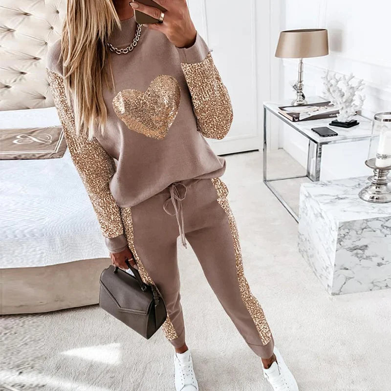 Monique | Elegante comfortabele tweedelige set