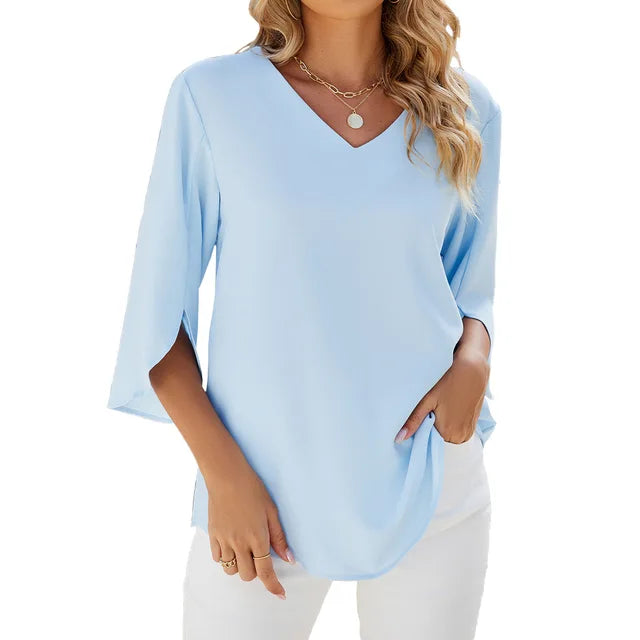 Sophie | Elegante Blouse met V-hals