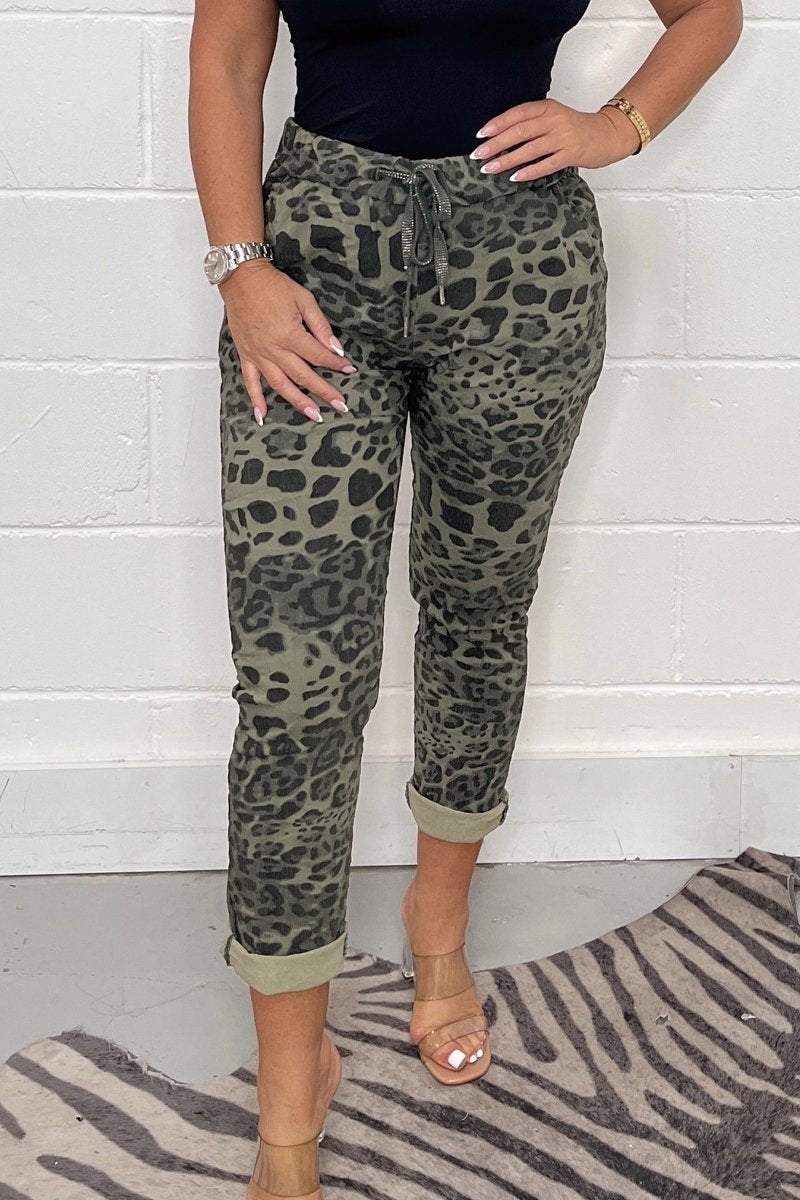 Mare | Comfy Stijlvolle Camouflage Broek