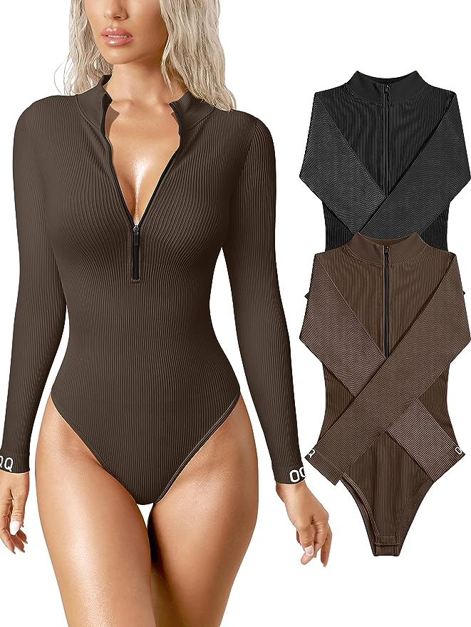 Esmee - Zip Up Body Suit