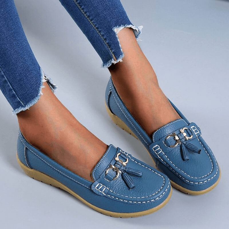 Bibi Lou™ - Ergonomische Leren Loafers