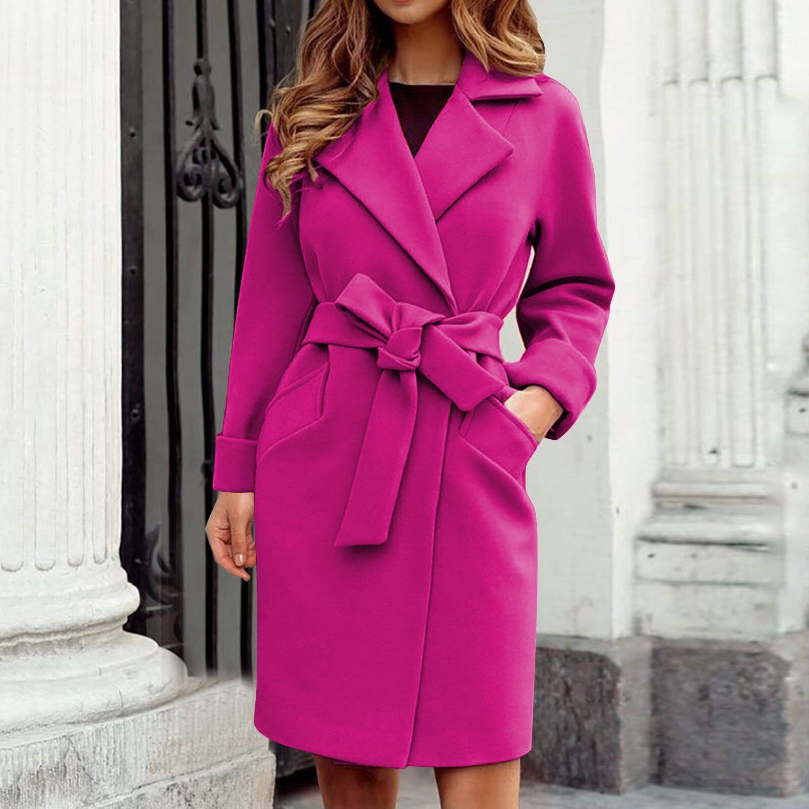 Valentina – Stralende Trenchcoat voor Dames